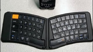 ProtoArc Ergonomic Foldable Keyboard XK03 Split Folding Bluetooth Keyboard for iPad iPhone Tablet [upl. by Oiramel713]