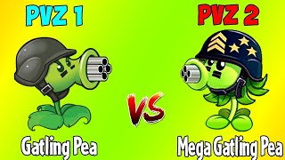 Pvz 2 Discovery  The Plants Have Major Differences in PVZ 1 vs PVZ 2 [upl. by Allecram]