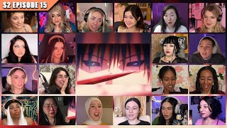 Girls React Jujutsu Kaisen Season 2 Episode 15 Reaction Mashup  呪術廻戦 [upl. by Dupin511]