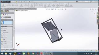 toggler 1 amazing door designing part and assembly in solidworks [upl. by Aicilet]