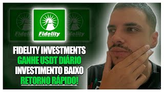 FIDELITY  PLATAFORMA DE TAREFAS COM GANHOS EM USDT DIARIAMENTE  COMECE A PARTIR DE 16 [upl. by Miharba]