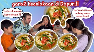 KECELAKAAN DI DAPUR GARA2 INI GAGAL MASAK SOTO AYAM TERPAKSA HARUS BANTING SETIR‼️ [upl. by Nywles631]