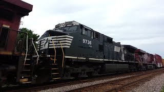 RARE NS 9736 On CP Train 232 [upl. by Trillby227]