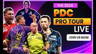 2024 PDC Pro Tour Live  Players Championship 24 [upl. by Opal]