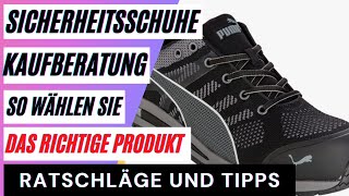 Sicherheitsschuhe Vergleich Die besten Arbeitsschuhe im Test So wählen Sie das richtige Produkt [upl. by Harias]