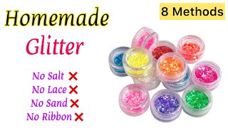 How to make glitter at home  glitter homemade  DIY glitter  handmade glitter  glitter powder [upl. by Matheny]