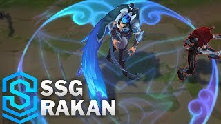 Star Guardian Rakan Skin Spotlight  League of Legends [upl. by Nirra377]