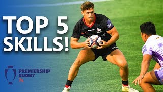 Top 5 Skills  Premiership Rugby 7s 20192020 [upl. by Roe]