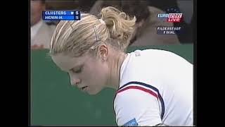 2003 Filderstadt Final Clijsters vs HeninHardenne [upl. by Buskus409]