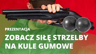 Testujemy Strzelbę Umarex T4E HDS 68 na kule gumowe [upl. by Hnil]