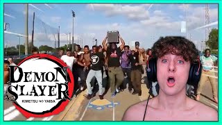 Demon Slayer Opening 1 Vs Season 2 Opening REACTION [upl. by Rednal]