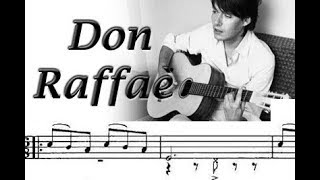 Fabrizio De Andrè tutorial chitarra Don Raffaè  TAB [upl. by Jeniece]