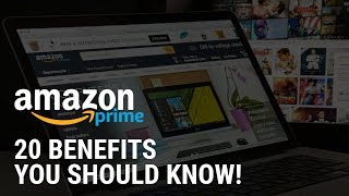 20 Amazon Prime Benefits You Should Know About [upl. by Aehtna]