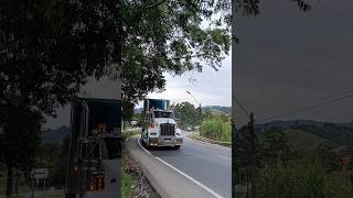 BLANCO Y NEGRO 🔥🇨🇴 automobile semitrailer car trucking truckytrailers trailer [upl. by Skier]