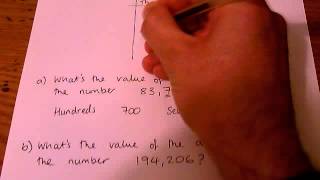 How to  find the value of digits in numbers [upl. by Eycats]