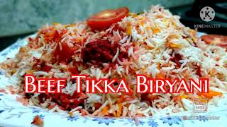 Beef Tikka Biryani [upl. by Bartel]