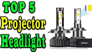 5 Best LED Projector Headlight Review 2024 [upl. by Samy140]