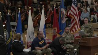 Coon Rapids High School Veterans Day Program 111023 [upl. by Humpage522]