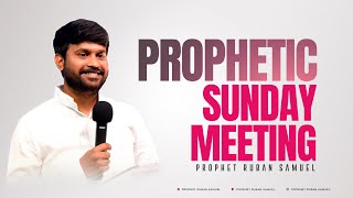 🔴🅻🅸🆅🅴 PROPHETIC SUNDAY MEETING  PROPHET RUBAN SAMUEL  21072024  ECG TJNC  JIAN MEDIA [upl. by Carolus]