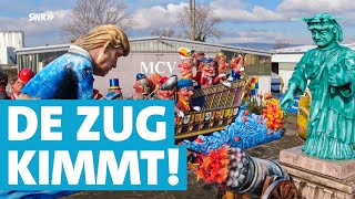 Monumente statt Motivwagen am Rosenmontag – Mainzer Fastnacht bei Corona [upl. by Atsirc]