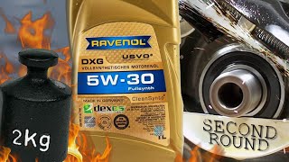 Ravenol DXG 5W30 Jak skutecznie olej chroni silnik 2kg [upl. by Clovis]