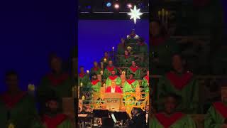 CANDLELIGHT PROCESSIONAL AT EPCOT FESTIVAL OF THE HOLIDAYS  WALT DISNEY WORLD [upl. by Casimire]