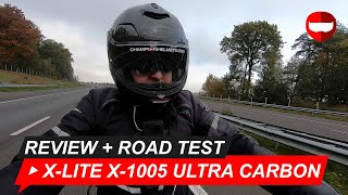 XLite X1005 Ultra Carbon Modular Helmet Review and Road Test  ChampionHelmetscom [upl. by Yrrol]