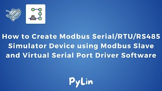 How to Create Modbus Serial or RS485 or RTU Simulator Device using Modbus Slave and VSPD Software [upl. by Gabbie]