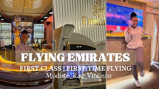 Emirates First Class  First Flight  My Experience [upl. by Fiedling]