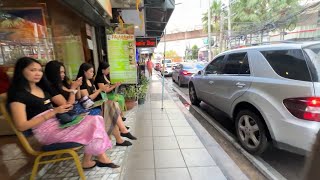 Bangkok Sukhumvit Area Walking Tour  Bangkok boom boom market Spa and Massage Area [upl. by Debo]