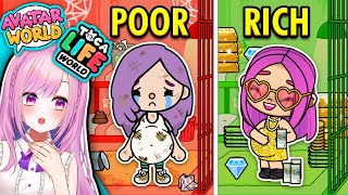 Rich Pregnant VS Broke Pregnant in Jail🤑🤱🏻  Avatar World vs Toca life world [upl. by Goulette437]