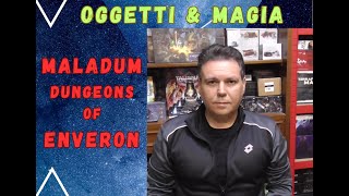 Maladum Dungeons of Enveron  Oggetti amp Magia [upl. by Linad]