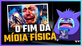 A MÍDIA FÍSICA DE GAMES IRÁ ACABAR ISSO É BOM OU RUIM [upl. by Llennod950]