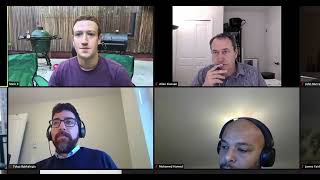 Mark Zuckerberg smoking brisket and ribs on zoom call [upl. by Fugere645]