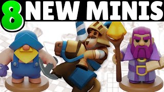 8 NEW MINIS Coming to Clash Mini  Mini News [upl. by Tony]