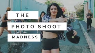 Celeste Bonin VLOG Celestial Bodiez Photo shoot madness BTS of our biggest shoot ever [upl. by Aihtekal583]