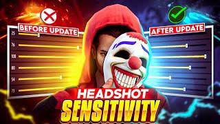 2024  BEST SENSITIVITY  FOR HEADSHOT  BEST SENSITIVITY IN FREE FIRE  FREE FIRE MAX [upl. by Neoma872]