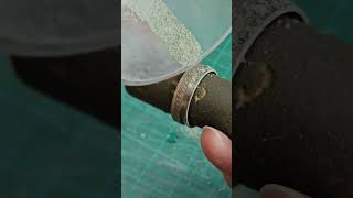 NZ Florin and Pounamu inlay coinringmaker jewelry Florin quality [upl. by Ayikat210]