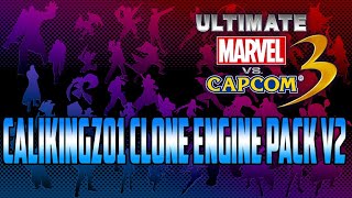 Ultimate Marvel vs Capcom 3 Mods Clone Engine V2 [upl. by Oeniri]