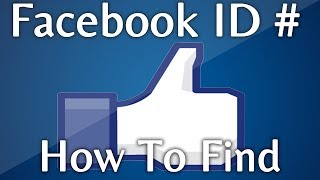 How to Find My Facebook ID Numerical ID [upl. by Gerger]