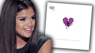 Selena Gomez Reacts to Justin Biebers quotHeartbreakerquot [upl. by Lundt]