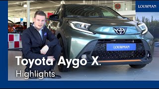 Toyota Aygo X 2022  meer Aygo dan ooit  Louwmannl [upl. by Enived]