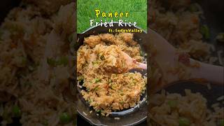 Paneer Fried Rice  Restaurant Style  Recipe In Skillet shorts friedrice trending [upl. by Audy444]