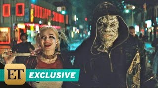 EXCLUSIVE Suicide Squad Extended Cut Watch Harley Quinn Get Under Killer Crocs Skin [upl. by Annawot789]