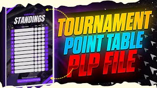 FREE FIRE TOURNAMENT POSTER PLP FILE  FREE FIRE TOURNAMENT POINT TABLE PLP  FREE FIRE GFX PACK [upl. by Nelag]