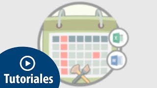 Cómo crear calendario 2018 en Word o Excel 2016 [upl. by Ahsinrev22]