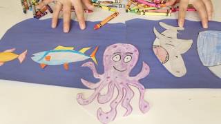 Slippery Fish with Ms Sarah  Song Finger Play amp Free Activity Kit [upl. by Zetrauq45]