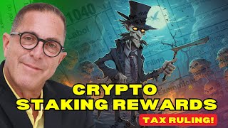 Taxing Crypto Staking Rewards  NEW 202314 Ruling Explained 🧾 [upl. by Chladek]