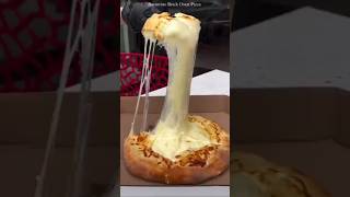 Cheesiest Pizza in the whole world pizza cheesepizza foodie cheesepull whyfoodie [upl. by Prospero286]