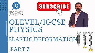 OlevelIgcse Elastic Deformation part 2  Springs in series amp Parallel [upl. by Tamas]